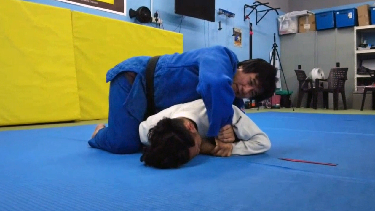 Flat Figure4 Armlock KL Judo