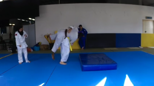 Yellow Belt Throwing Practice