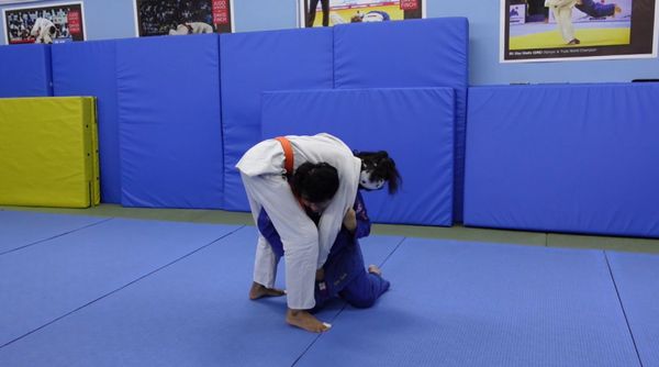 Drop Knee Side Takedown