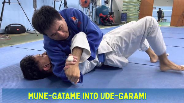 Mune-Gatame into Ude-Garami