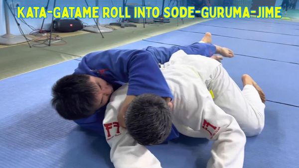 Kata-Gatame Roll into Sode-Guruma-Jime